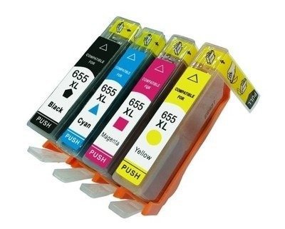 INK 4 Tusz 655 DeskJet Advantage 3525 4615 5525