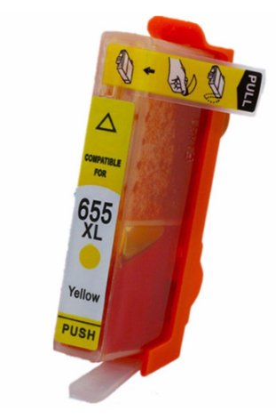 1x Tusz 655 do Hp DeskJet 3525 4615 5525 Yellow