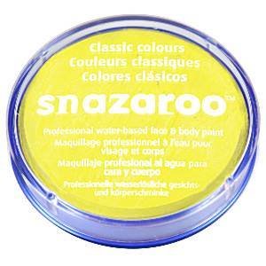 Farba do twarzy Żółta Pastel SNAZAROO18ml 1118233