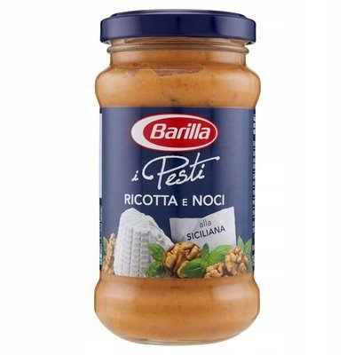 BARILLA Alla Siciliana - Pesto, sos do makaronu Ricotta i orzechy (190 g) E5BE-669721555