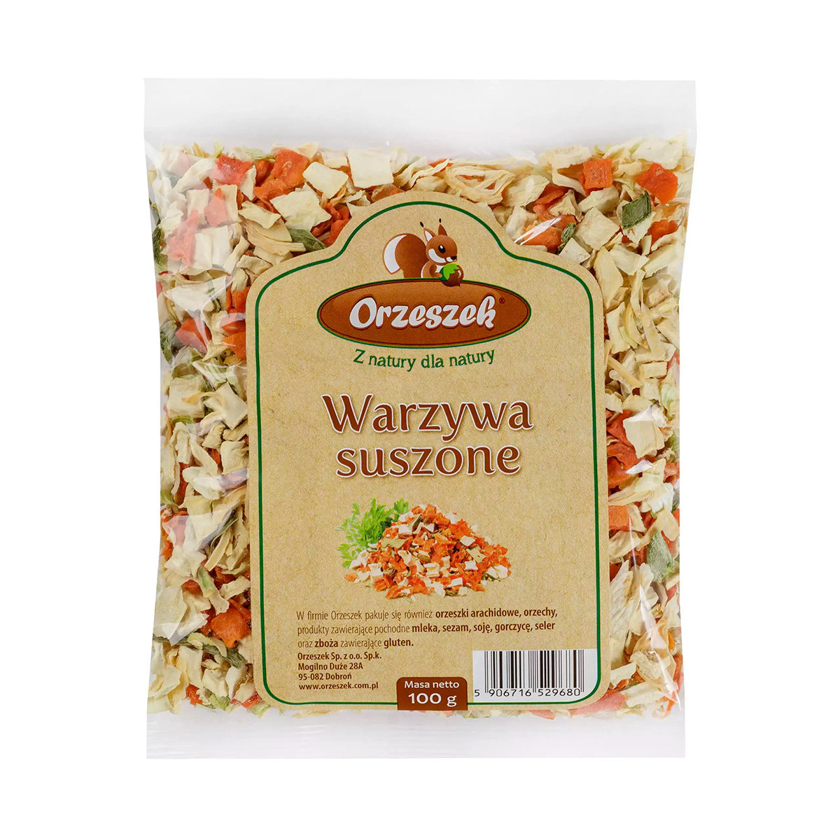 Warzywa suszone Orzeszek 300 g