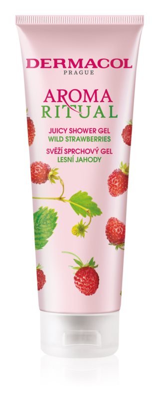 Dermacol Aroma Ritual Wild Strawberries owocowy żel pod prysznic 250 ml