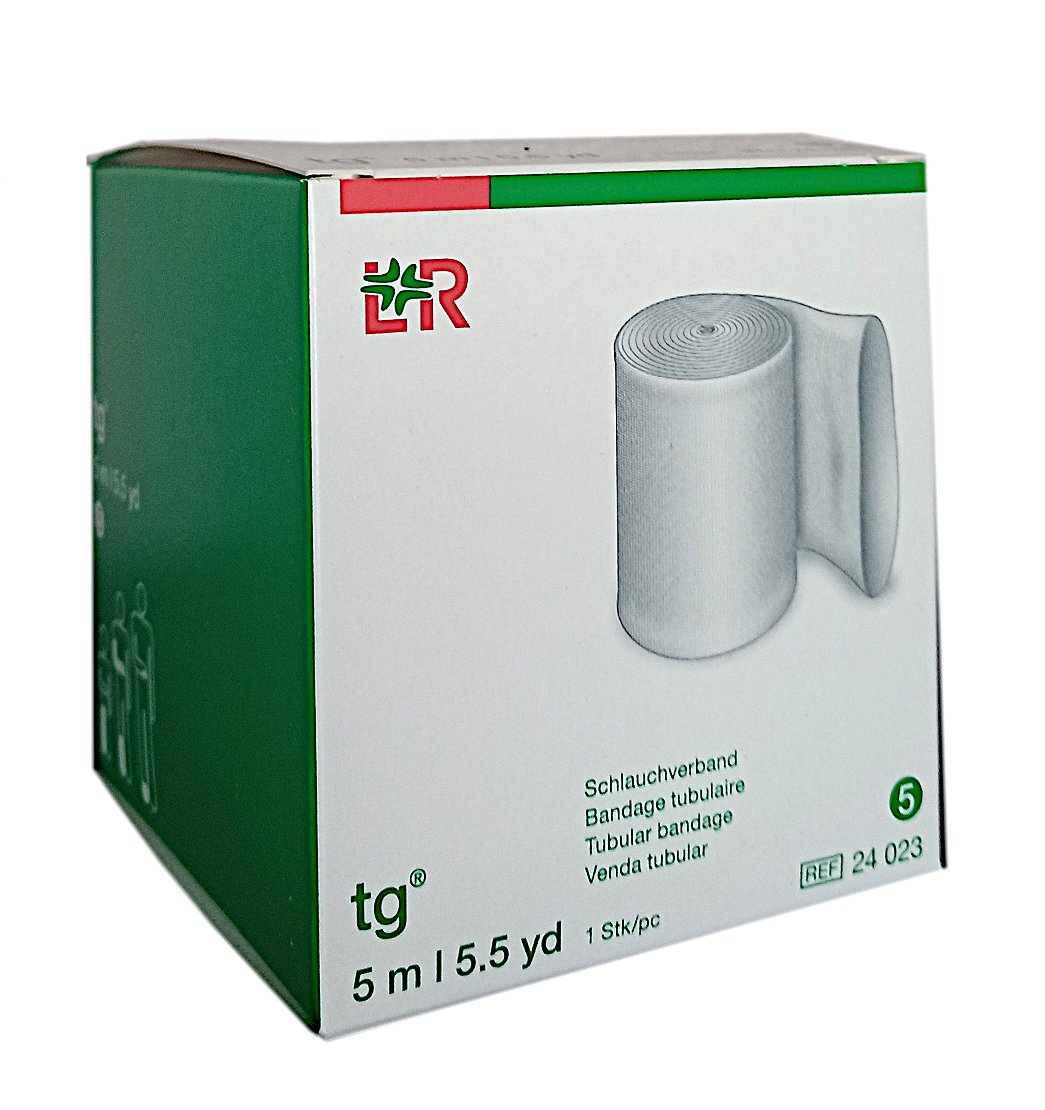 L&R - Rękaw opatrunkowy TG Tubular 5m, Rozmiar 5, 1 szt.
