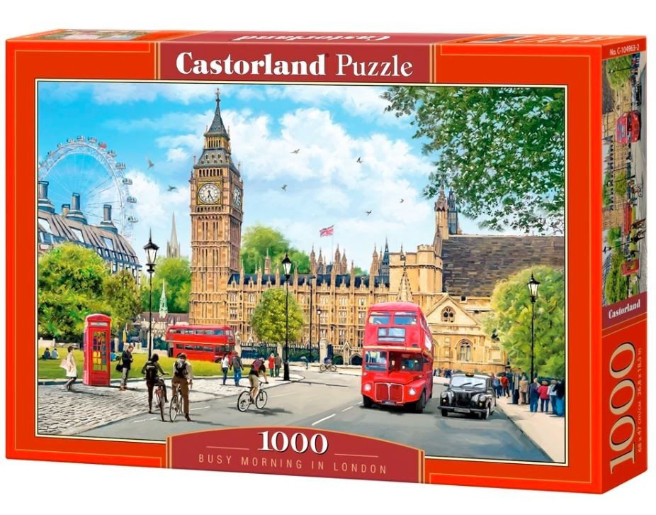 Puzzle 1000 Busy Morning in London Castorland