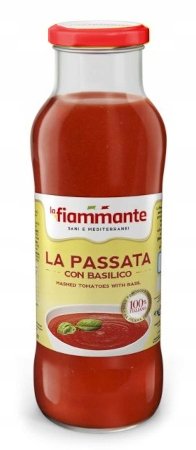 Fiammante przecier pomidorowy z bazylią 680g