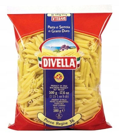 Divella Penne Regine 36 włoski makaron 500 g