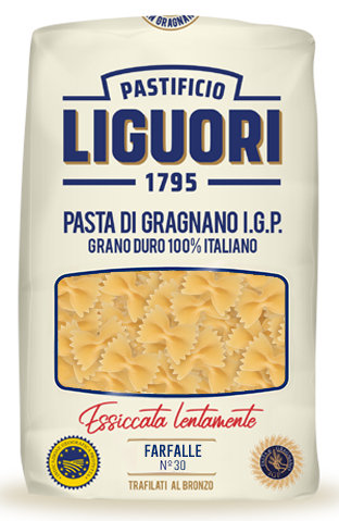 Liguori Farfalle n.30 włoski makaron kokardki 500g