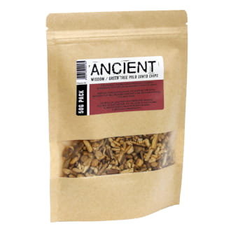 Zielone Palo Santo Kadzidło Drewno Kawałki 50g