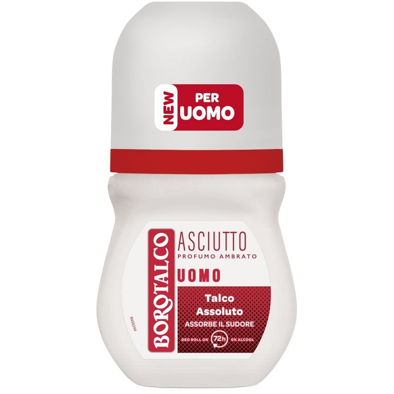 Borotalco, Antyperspirant W Kulce Asciutto Ambrato, 50ml