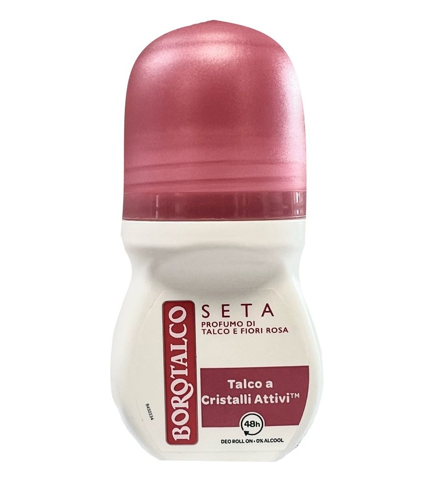Borotalco, Antyperspirant W Kulce Seta Fiori Rosa, 50ml