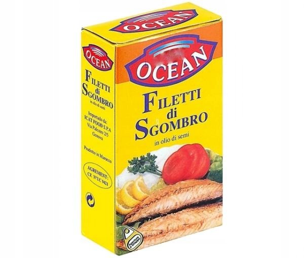 OCEAN FILETTI DI SGOMBRO filet z makreli w oliwie