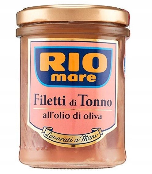 RIO MARE Filety z tuńczyka w oliwie z oliwek 180 g