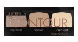 Catrice Catrice - 3 STEPS TO CONTOUR PALETTE - Paleta do konturowania twarzy - 010 Allrounder