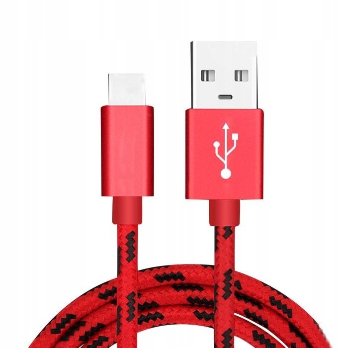 Kabel Usb / Typ-c Szybkie Ładowanie w Oplocie 2 m