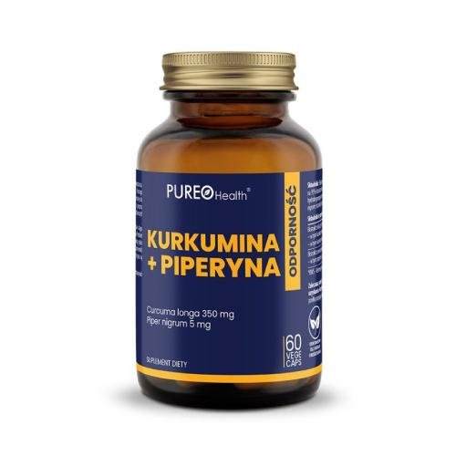 Pureo Health Kurkumina + Piperyna 60 Kapsułek