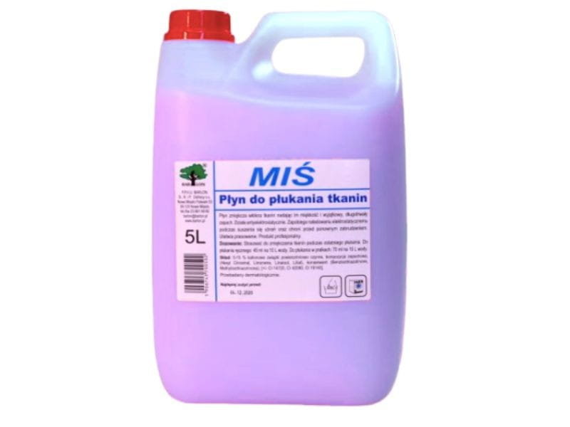 BARLON MIŚ, Płyn do płukania tkanin 5l fioletowy