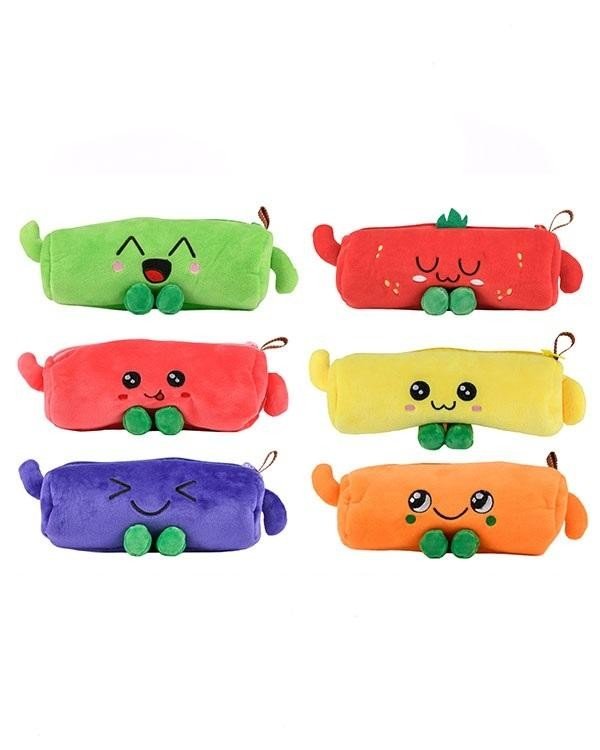 Piórnik pluszowy mix FRUITYSQUAD - Canenco