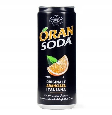 San Benedetto Oransoda Aranciata - Gazowany napój pomarańczowy (330 ml) E91C-59434567