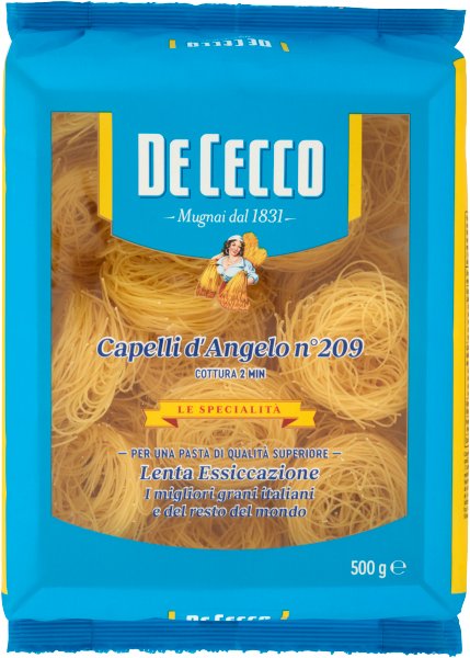 Capelli D'Angelo n.209 500gr opk - De Cecco