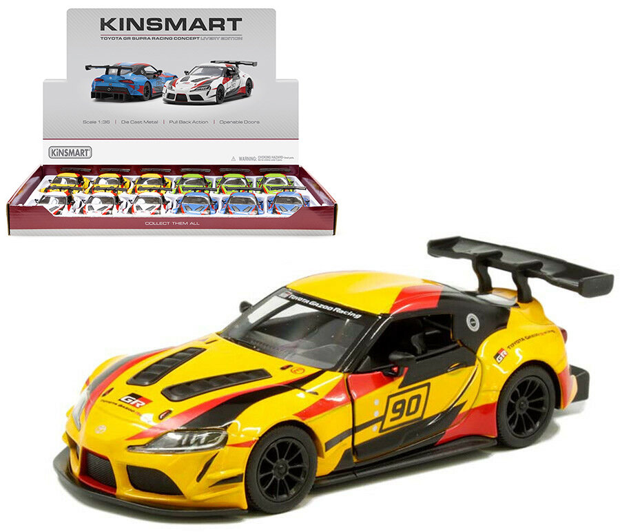 Toyota Gr Supra Racing Concept 1:36 Zabawka Dla Dzieci