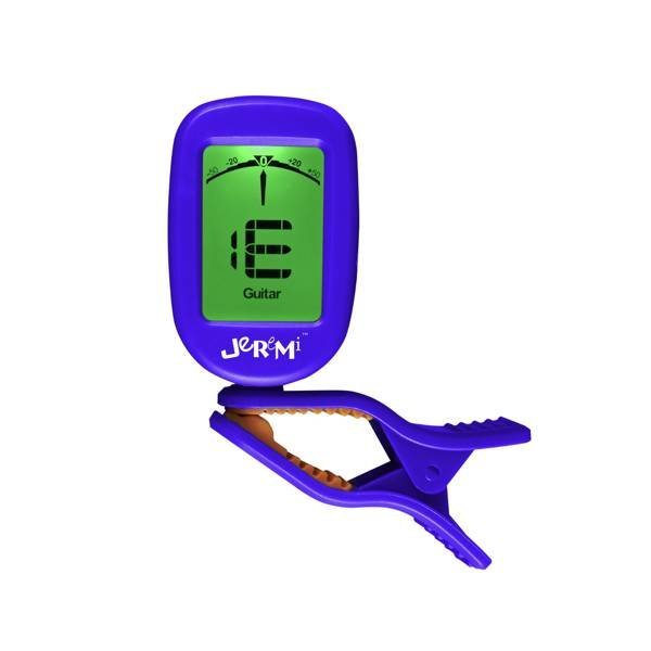 Tuner stroik uniwersalny JEREMI T30W Niebieski