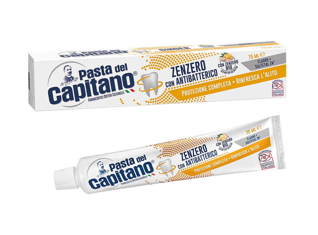 PASTADEL CAPITANO GINGER pasta do zębów BIO 75ML