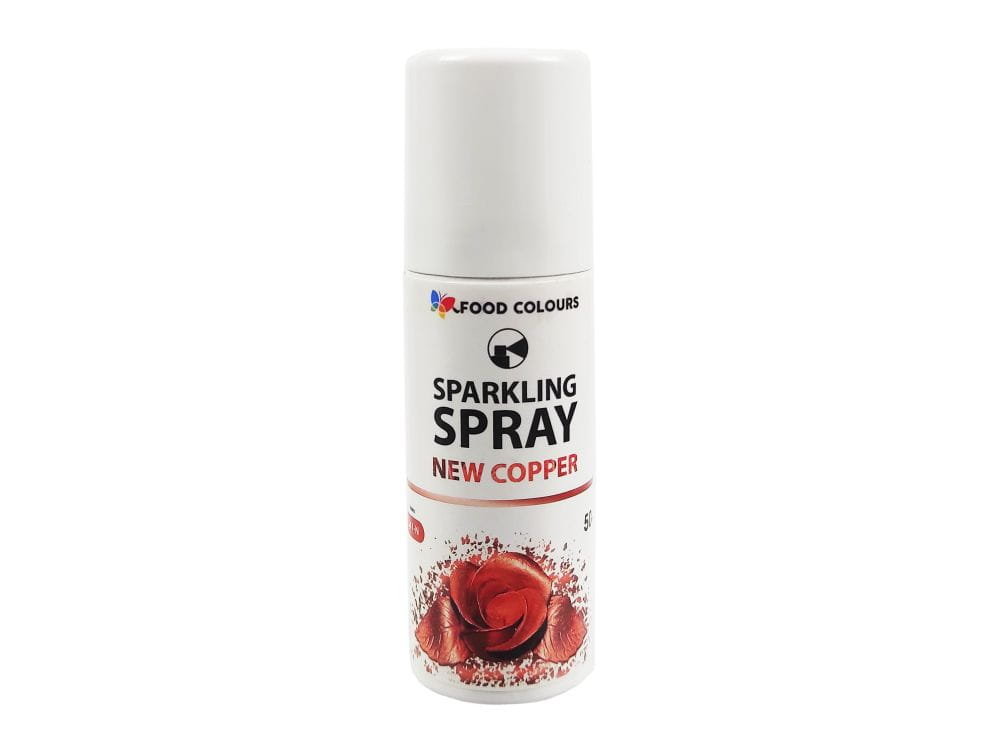 Food Colours Spray New Copper 50ml