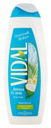 Vidal, Coconut Water, Płyn Do Kąpieli Kokos, 500ml