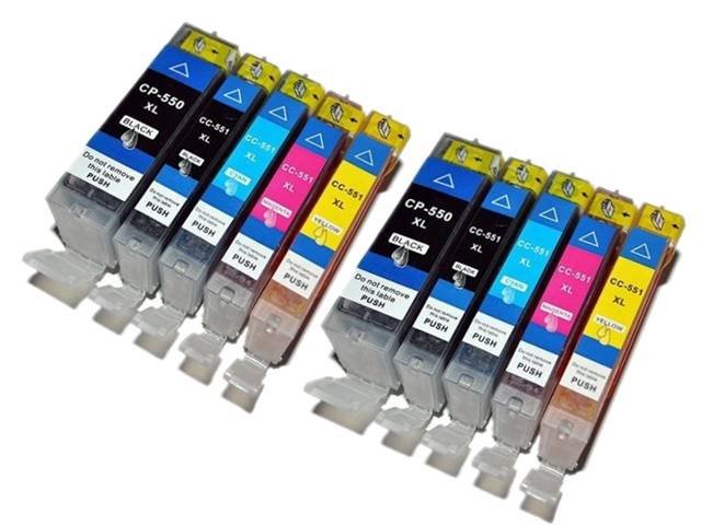 10 Tusze XXL do Canon Pixma IP7250 MG5650 MG5550