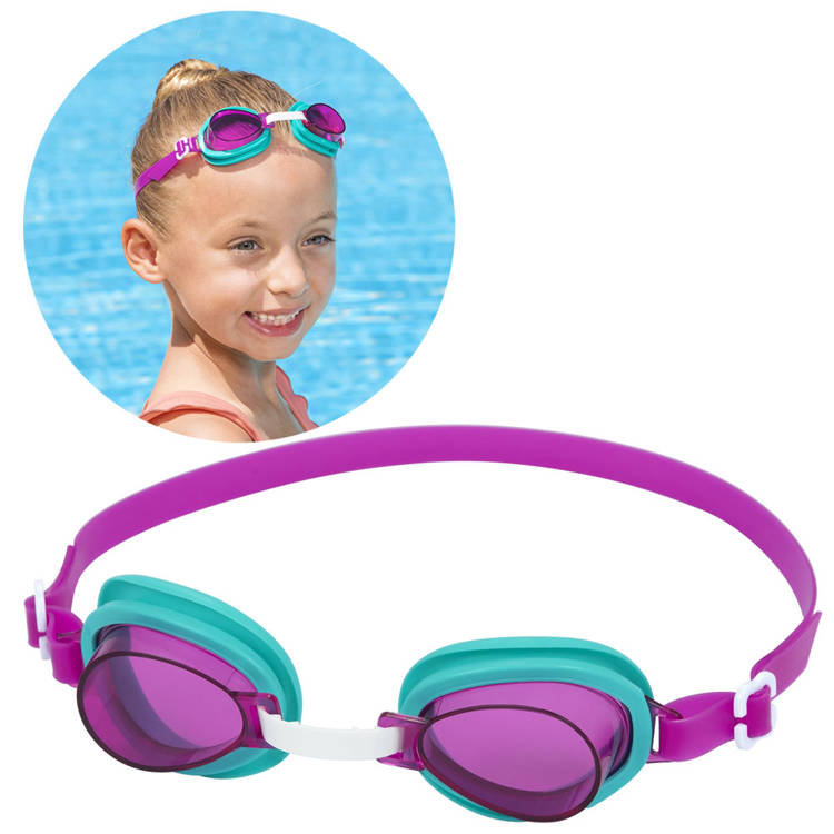 Bestway 21002 Kids series - okularki do pływania fioletowe