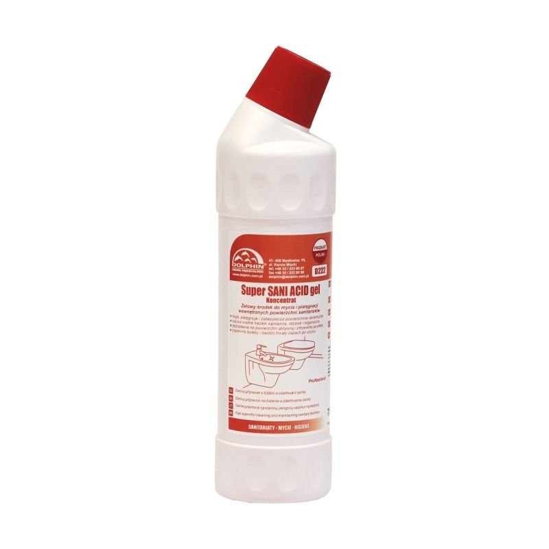 Żel Do Mycia Wc Dolphin Sani Acid Aroma Gel 1 L