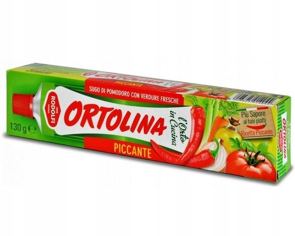 Ortolina Piccante Pikantny sos warzywny w tubie