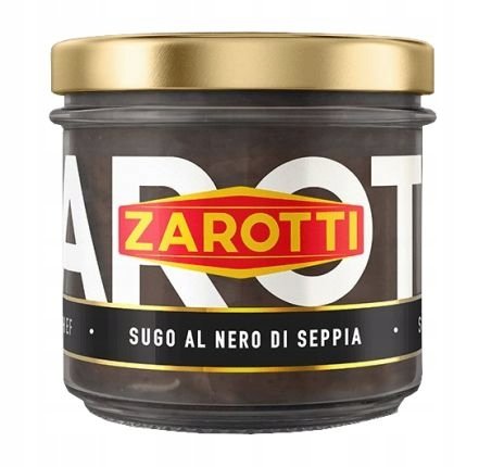 Zarotti Sugo Al Nero Di Seppia Sos z atramentem