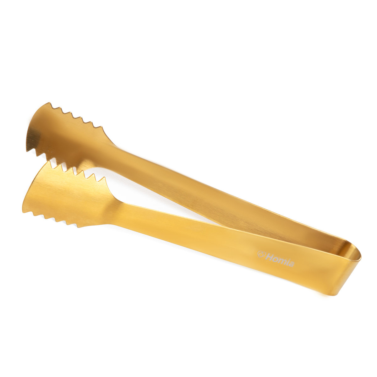 Szczypce do lodu MOI ZŁOTE 16 cm HOMLA