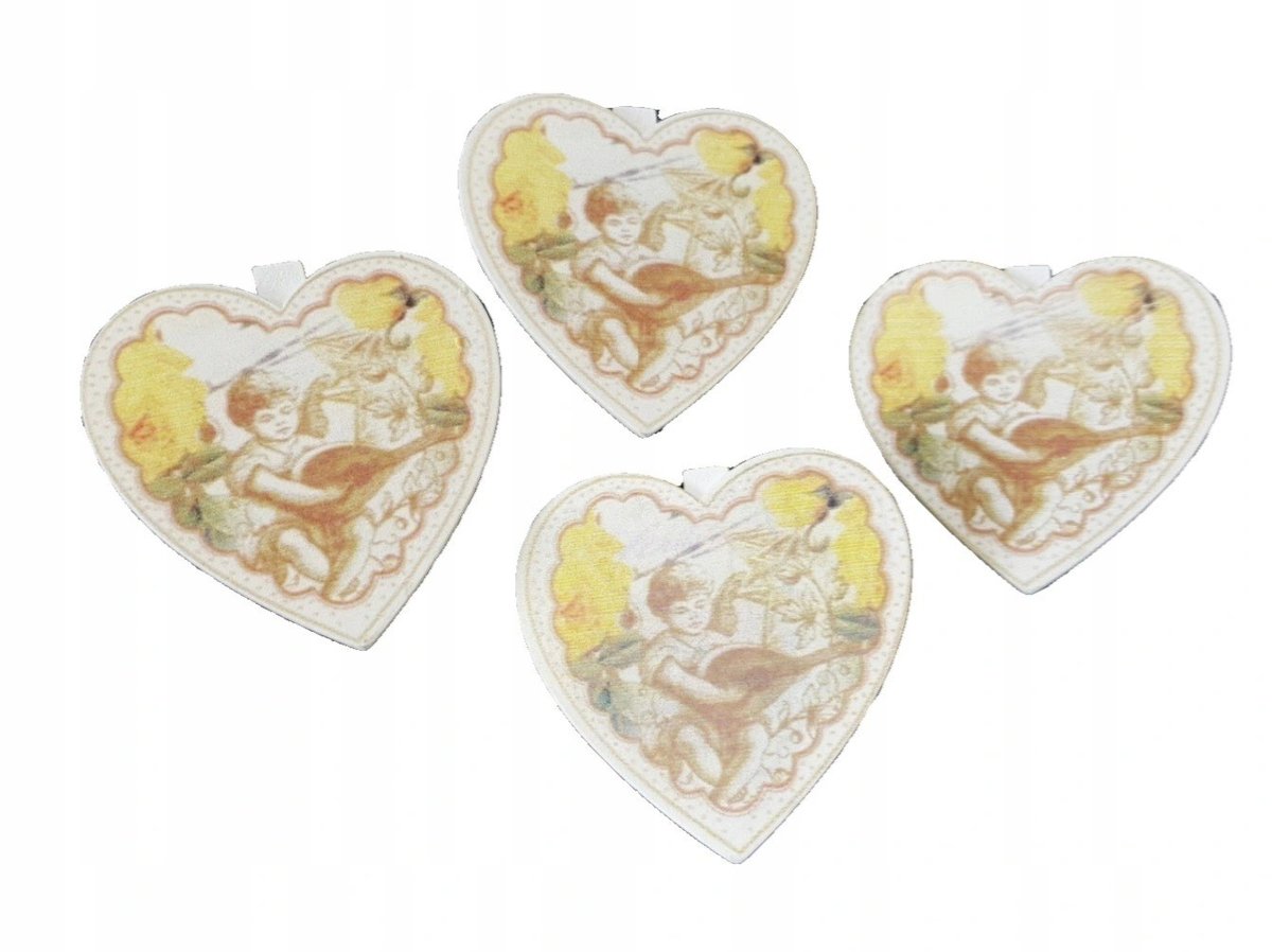 Klamerka Klamerki 6Szt Serce Aniołek Święta