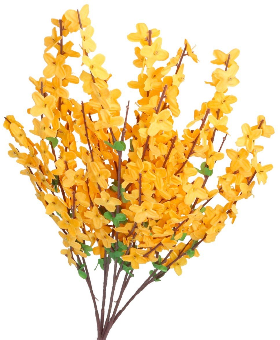 Forsycja Bukiet Forsycji Duży Sztuczne Kwiaty 60cm