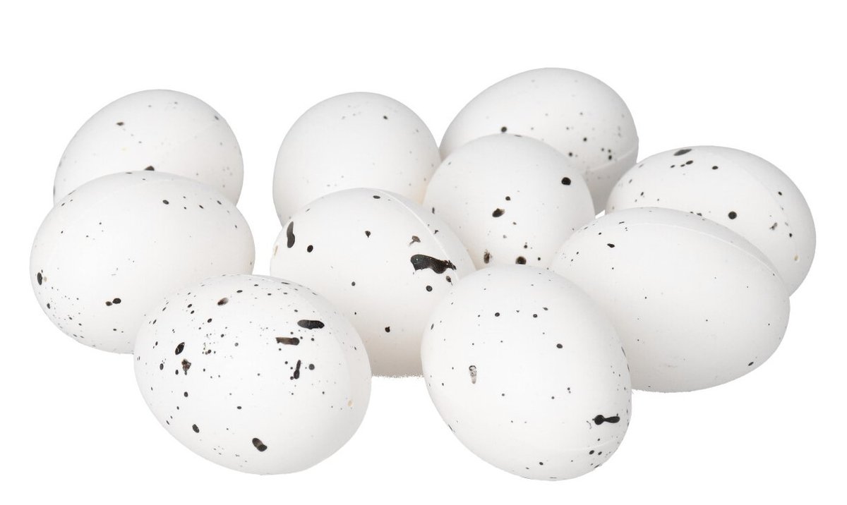 Jajka Plastikowe Nakrapiane Pisanki Jajko 9 Szt