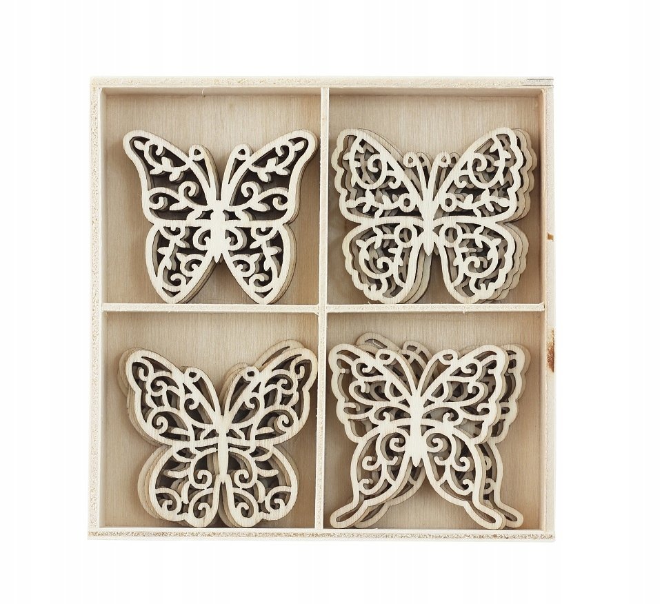 Galeria Papieru Ozdoby drewniane pudełko Motyle (20)