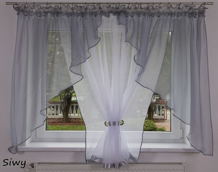 Firana Gotowa KORSYKA 400x150 Firana WOAL