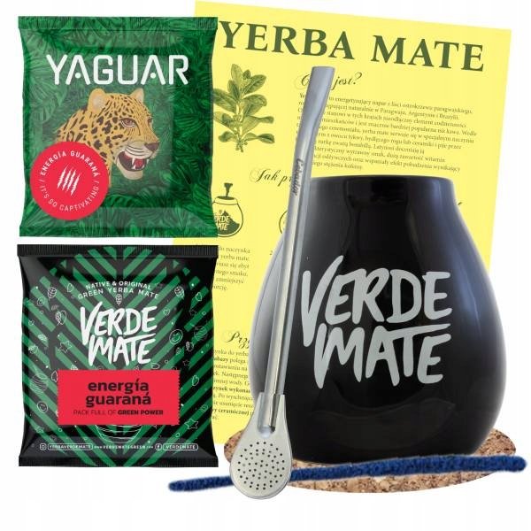 Zestaw Yerba Mate 100g Tykwa Bombilla 2x50g