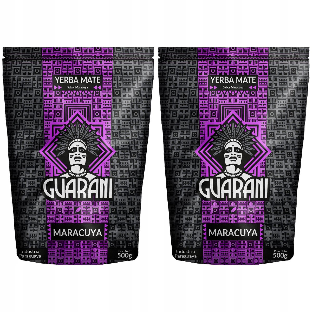 Yerba Mate Guarani Maracuya 2x500g Paragwaj 1kg