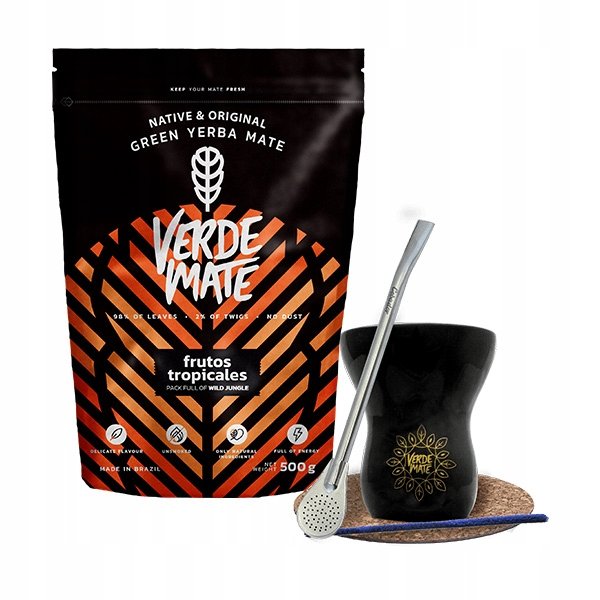 Zestaw startowy Yerba Mate Verde Frutos Tropicales
