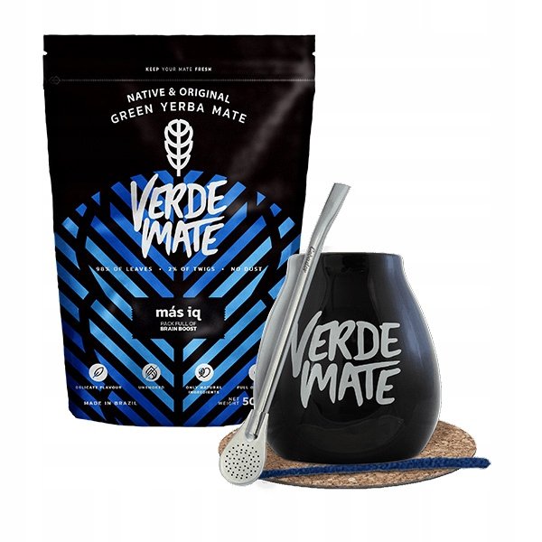 Zestaw Yerba Verde Mate Mas IQ 0,5kg