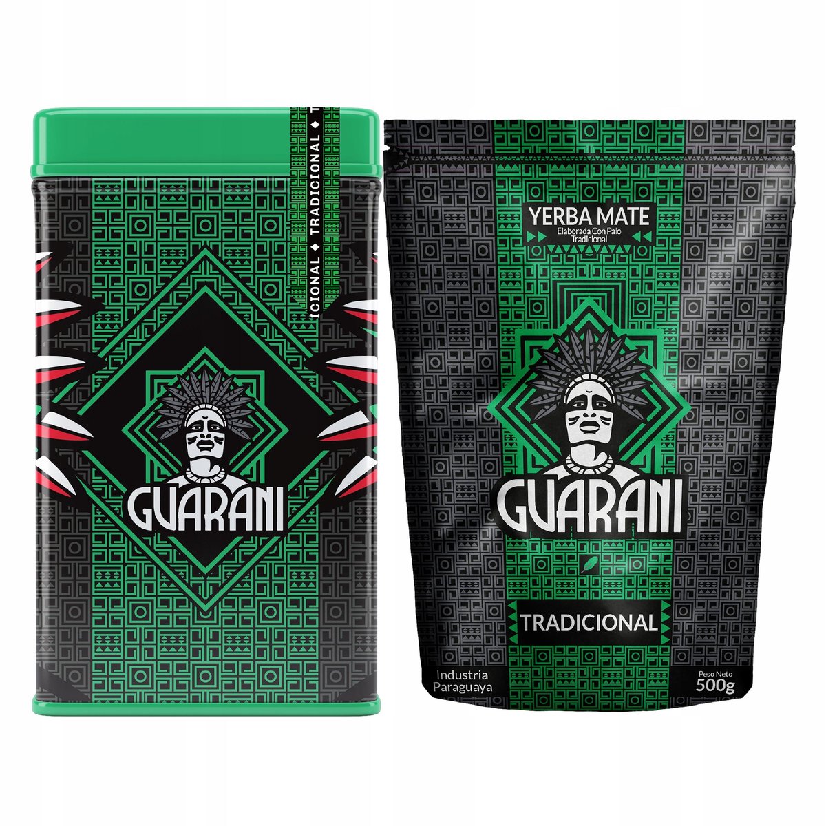 Zestaw Yerbera z Guarani Elaborada 2x0,5kg 2x500g