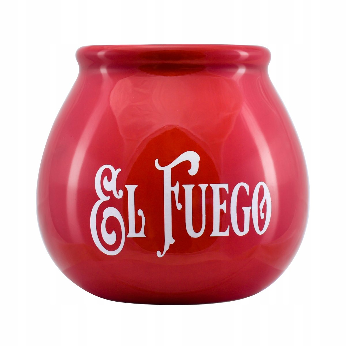 Yaguar Tykwa ceramiczna El Fuego - czerwona, 300 ml
