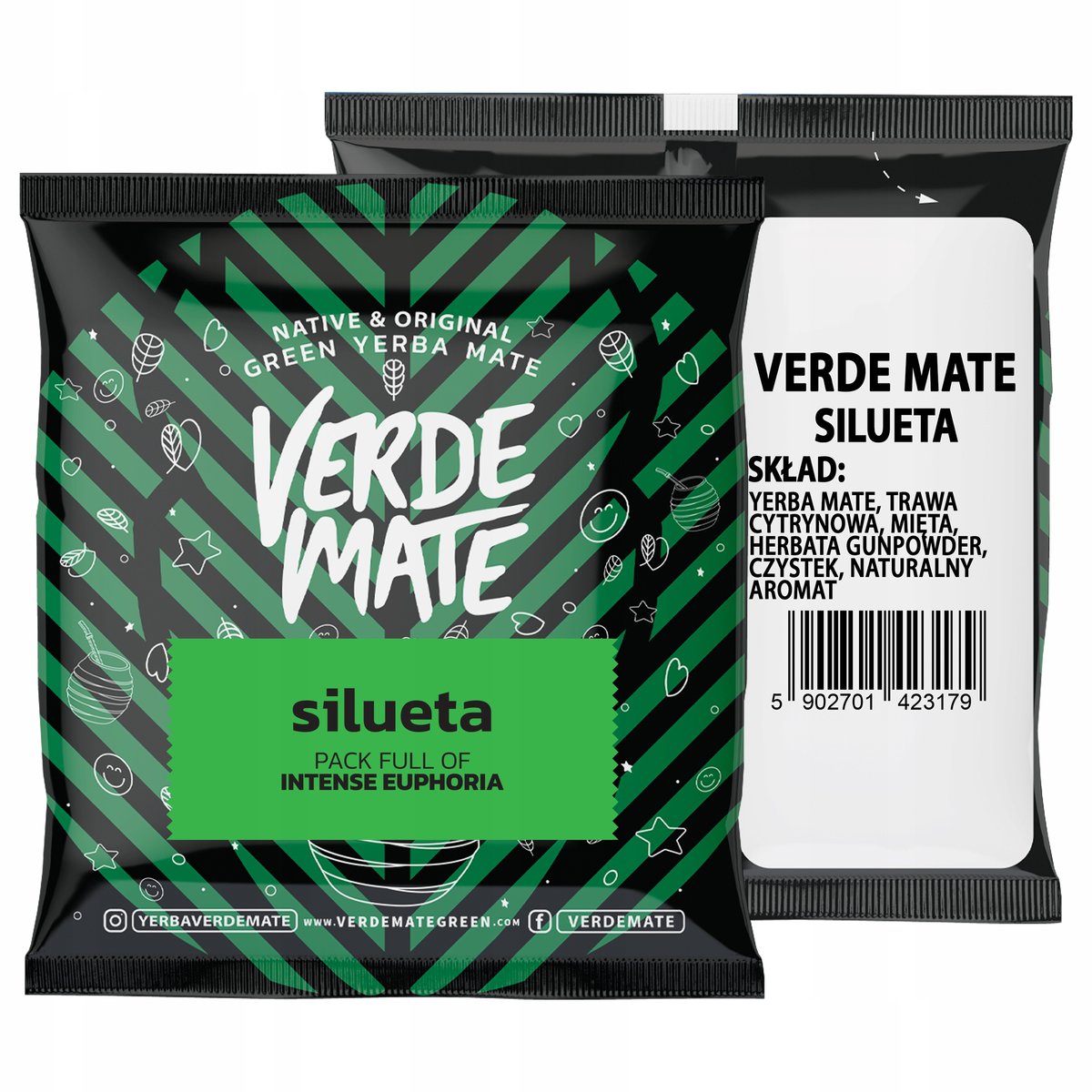 CBS Yerba Mate Silueta Naranja Pomarańczowa 50g Dzień Kobiet | Taniej o 8%