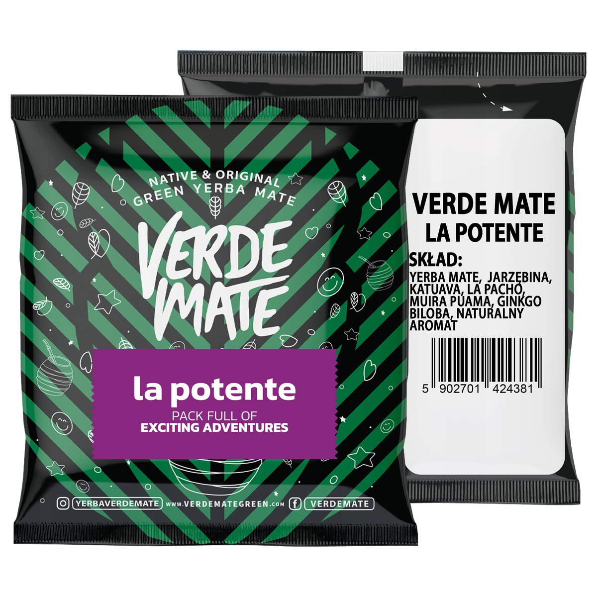 Próbka Yerba Verde Mate Green La potente 50g
