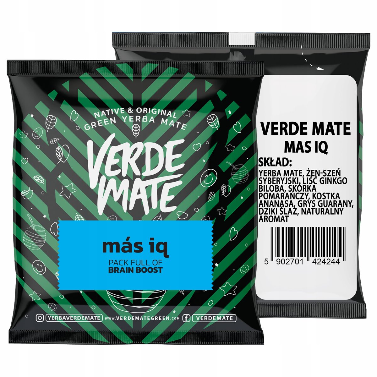 Verde Mate Zielony Mas IQ 50g