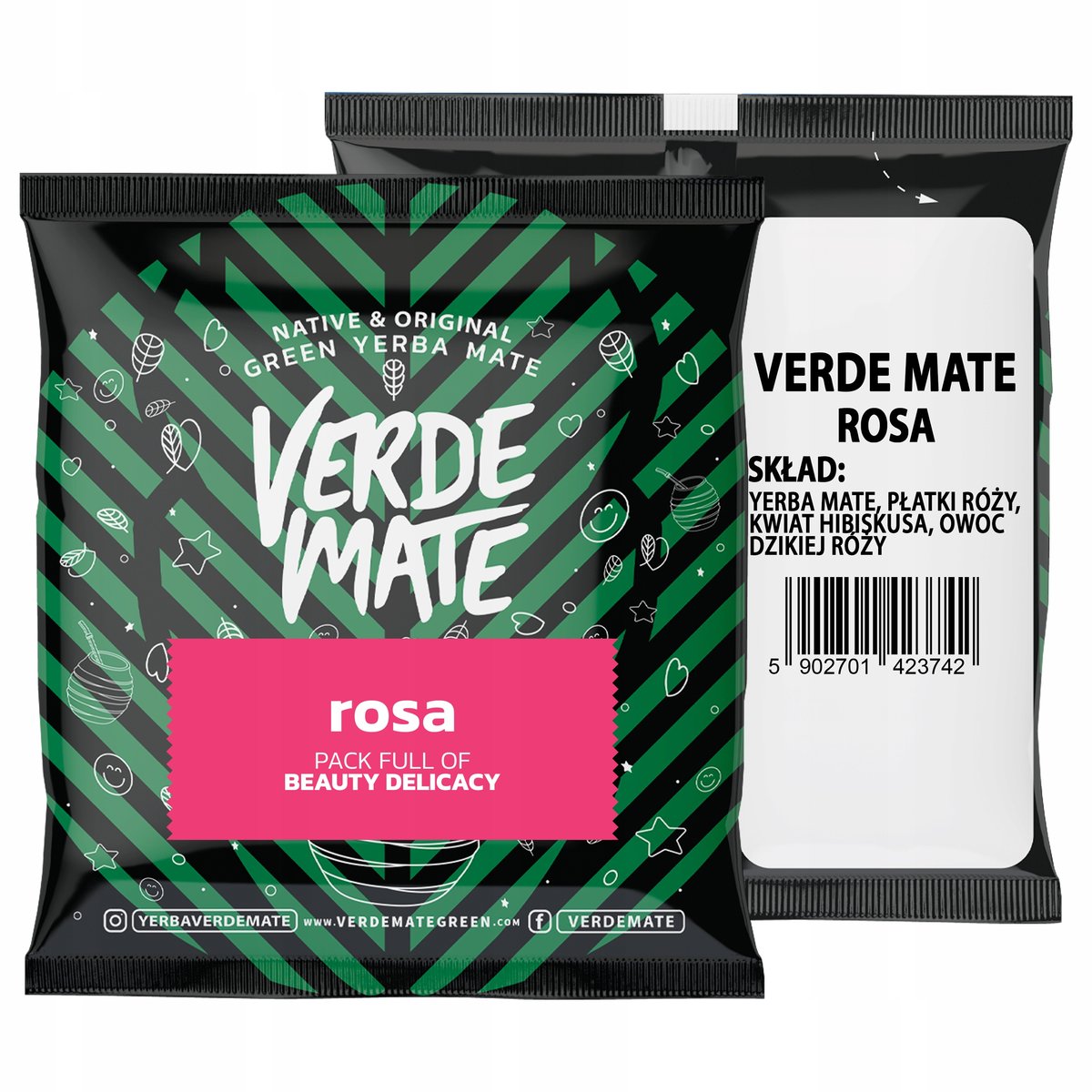 Verde Mate Zielona Róża (Róża), 50g
