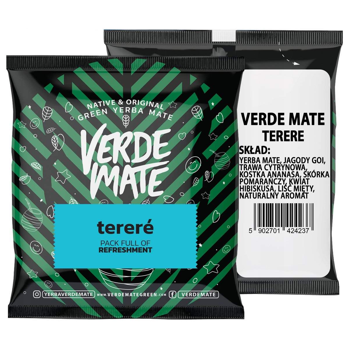 Yerba Verde Mate Green Terere 50g próbka